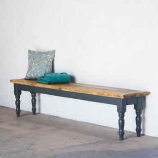 Farmhouse Bench - Turned Legs